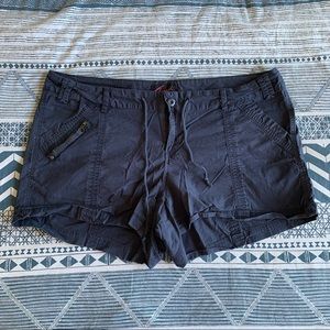Size 22 Navy blue cotton cargo shorts from torrid